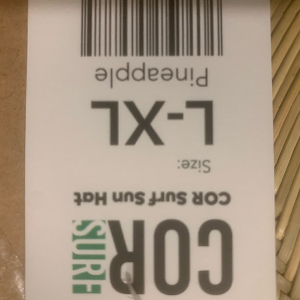 NWT COR Surf Straw Lifeguard Sun Hat    - Picture 10 of 12